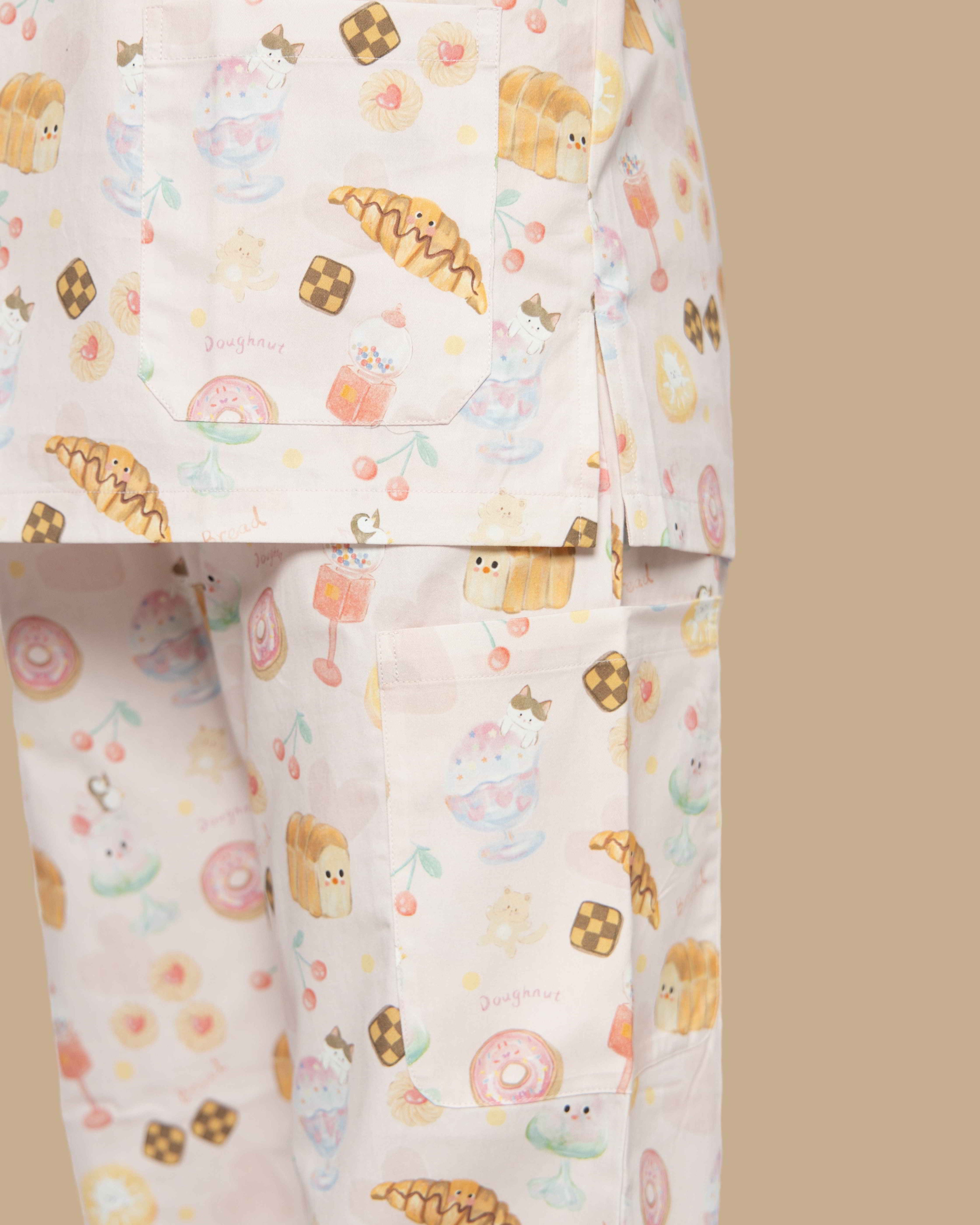 Sweet Treats Pink Scrub Set